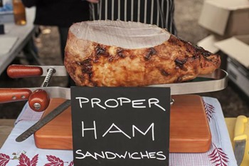 Ham sandwiches